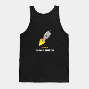 launch america Tank Top